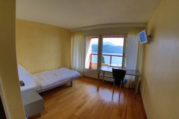 Single Room with Balcony and Lake View