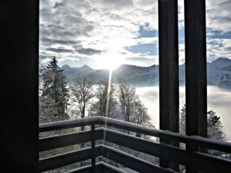 Семейный номер с балконом, вид на озеро и горы - Для некурящих
