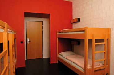 Bed in 9-Bed Dormitory Room