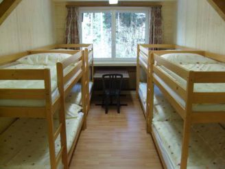 Односпальная кровать в общем номере для мужчин и женщин с 10 кроватями 