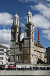 Монастырь Гроссмюнстер в Цюрихе