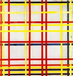 Exposition de Piet Mondrian - Barnett Newman - Dan Flavin