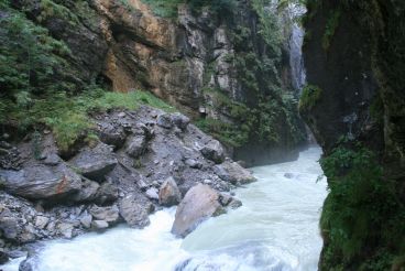 Aare Gorge in Hasli Valley