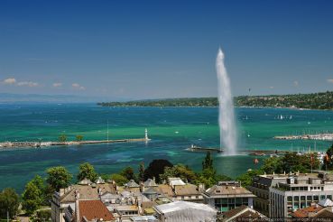 Le lac Léman ( le lac de Genève) 