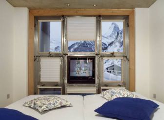 Duplex Two-Bedroom Apartment with Matterhorn View and Roof Terrace